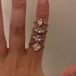 CHARMED AROMA RING LOT (STIRLING SILVER)